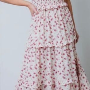 Baltic Born Devon Smocked Dress small NWT. Beautiful floral dress smocked.